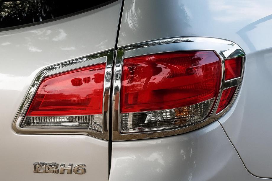 GreatWall Haval H6 2011– Libao kromirani pokrovi zadnjih luči (2 kosa, plastika) Image
