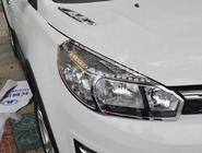 GreatWall Haval M4 2012–2021 Libao kromirani pokrovi žarometov (2 kosa, plastika) fotografija 1