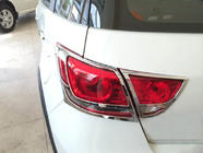 GreatWall Haval M4 2012–2021 Libao kromirani pokrovi zadnjih luči (2 kosa, plastika) fotografija 1