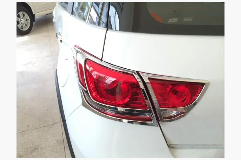 GreatWall Haval M4 2012–2021 Libao kromirani pokrovi zadnjih luči (2 kosa, plastika) Image