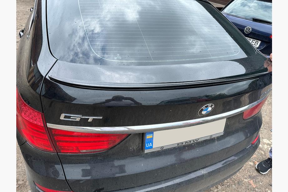 BMW serija 5 F07 2009–2017 Sunplex lip spojler (2009-2013, črn) Image