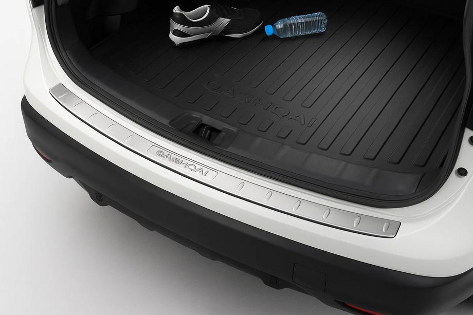 Nissan Qashqai 2014–2021 Zaščitna letev zadnjega odbijača Libao (2014-2017, nerjavno jeklo) Image
