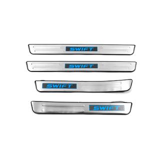 Libao LED obloge pragov (4 kosi, nerjavno jeklo) Suzuki Swift 2010–2017 fotografija 1