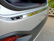 Kia Sorento III UM 2014–2020 Nerjaveča zaščitna letev za zadnji odbijač fotografija 2
