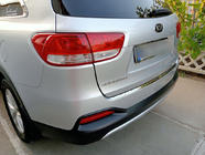 Kia Sorento III UM 2014–2020 Nerjaveča zaščitna letev za zadnji odbijač fotografija 6