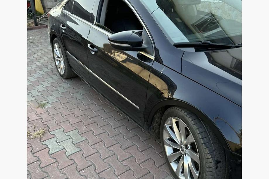 Volkswagen Passat CC 2008–2017 Obrobe blatnikov 2008-2012 (4 kos, črne, ABS plastika) Fotografija 3