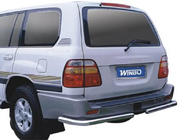 Toyota Land Cruiser 100 1998–2007 Winbo zadnji kotni ščitniki (2 kos, nerjaveče jeklo) fotografija 4