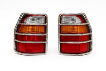 Toyota Land Cruiser 100 1998–2007 Kromirani ščitniki zadnjih luči (za Land Cruiser 105) fotografija 1