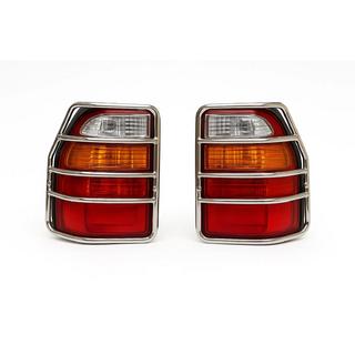 Kromirani ščitniki zadnjih luči (za Land Cruiser 105) Toyota Land Cruiser 100 1998–2007 fotografija 1