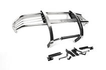 Toyota Land Cruiser 100 1998–2007 WINBO bullbar z zaščito (nerjaveče jeklo) fotografija 2