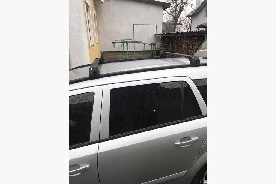 Opel Astra H 2004–2013 Prečke za integrirane strešne nosilce, zaklepanje na ključ Skybar V2 (2 kosa) Fotografija 9