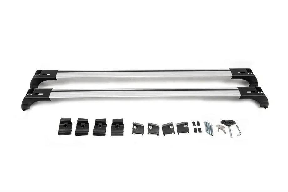 Opel Astra H 2004–2013 Prečke za integrirane strešne nosilce, zaklepanje na ključ Skybar V2 (2 kosa) Fotografija 5