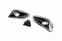 Hyundai IX-35 2010–2015 Vstavki za meglenke (2 kos, z LED) fotografija 2