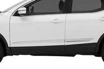Nissan Qashqai 2014–2021 Kromirane letve vrat Libao V2 (4 kosi) fotografija 1