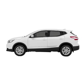 Kromirane letve vrat Libao V2 (4 kosi) Nissan Qashqai 2014–2021 fotografija 4