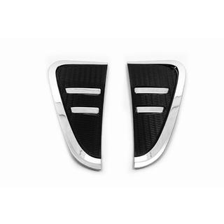 Kromirano-črne obloge blatniških zračnikov (2 kosa) BMW X5 F15 2013–2018 fotografija 1
