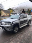 Toyota Hilux 2015– Strešne sani s prečkami (2 kosa, krom) fotografija 1