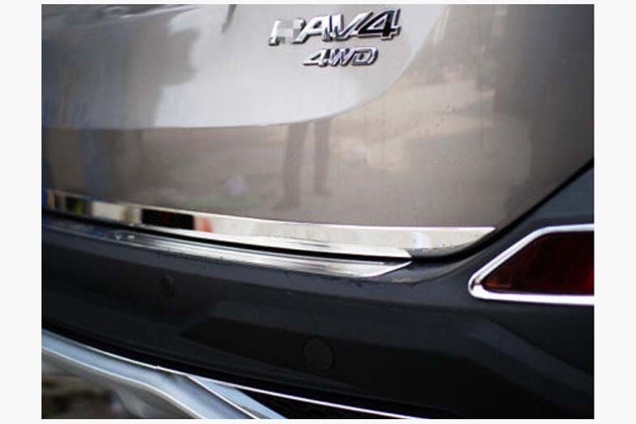 Toyota Rav 4 2013–2018 Zaščitna letvica roba prtljažnika Libao V2 (nerjaveče jeklo) Image