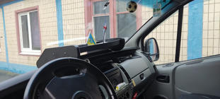 Opel Vivaro 2001–2015 Polica za armaturno ploščo (2001-2010, tip-3) fotografija 6