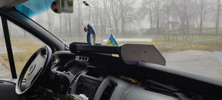 Opel Vivaro 2001–2015 Polica za armaturno ploščo (2001-2010, tip-3) fotografija 5