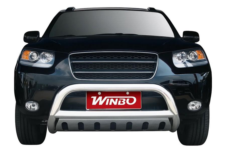 Hyundai Santa Fe 2 2006–2012 Winbo prednji zaščitni lok (nerjaveče jeklo) Image