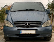 Mercedes Vito W639 2004–2014 Kromiran okvir registrske tablice (1 kos, nerjaveče jeklo) fotografija 1
