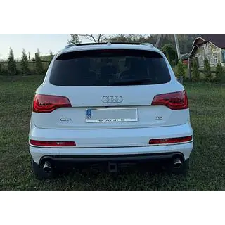 Kromiran okvir za registrsko tablico Audi (1 kos, nerjaveče jeklo) fotografija 2
