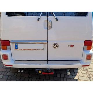 Kromiran okvir za registrsko tablico Transporter (1 kos, nerjaveče jeklo) Volkswagen T4 Transporter 1990–2003 fotografija 2