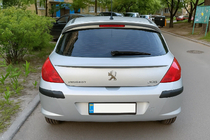Peugeot 308 2007–2013 Libao spojler (ABS plastika) fotografija 1