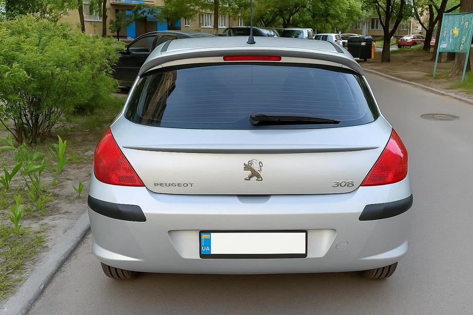 Peugeot 308 2007–2013 Libao spojler (ABS plastika) Image