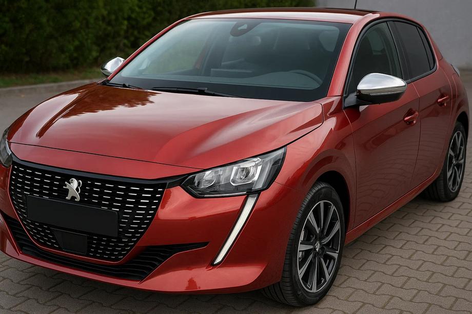 Peugeot 208 2019– Kromirani pokrovi ogledal (2 kosa, nerjavno jeklo) Image