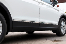 Volkswagen Tiguan 2016–2023 Carmos letvice za vrata, nerjaveče jeklo (komplet 4 kos) fotografija 3