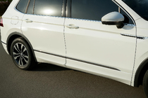 Volkswagen Tiguan 2016–2023 Carmos letvice za vrata, nerjaveče jeklo (komplet 4 kos) fotografija 4