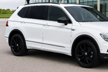 Volkswagen Tiguan 2016–2023 Carmos letvice za vrata, nerjaveče jeklo (komplet 4 kos) fotografija 1