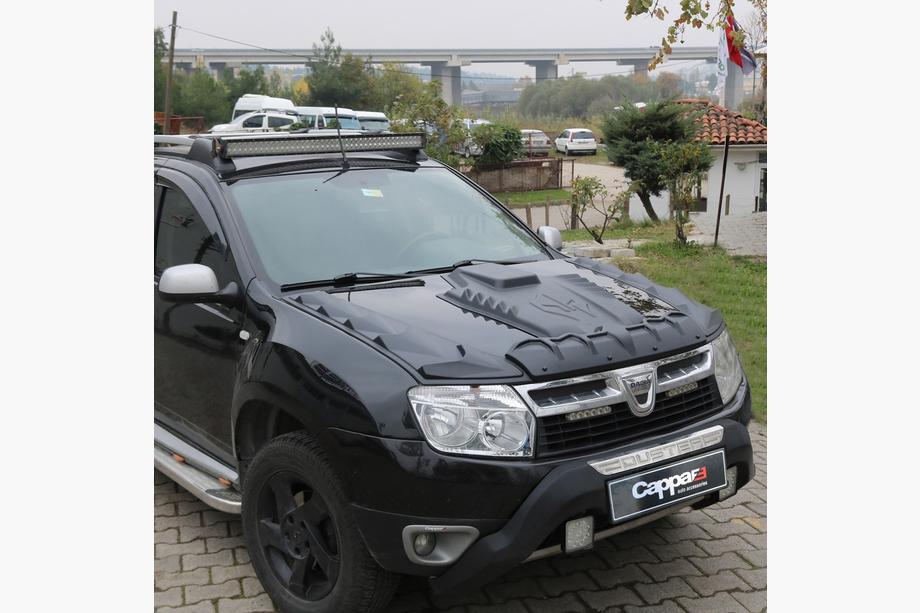Dacia Duster 2008–2018 Komplet pokrovov motornega pokrova DRAGON (3 kosi) Image