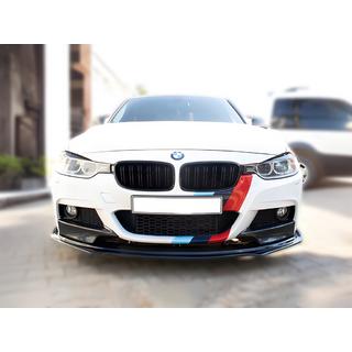 EuroCap sprednji lip spojler (črn, za M-Performance) BMW serija 3 F30/F31 2012–2019 fotografija 1