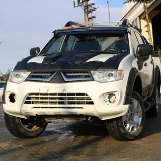 Deflektor pokrova motorja V1 (ABS) Mitsubishi L200 2006–2015 fotografija 2