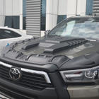 Toyota Hilux 2015– Obloga pokrova motorja (2021+, ABS) fotografija 2