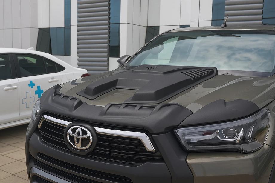 Toyota Hilux 2015– Obloga pokrova motorja (2021+, ABS) Image