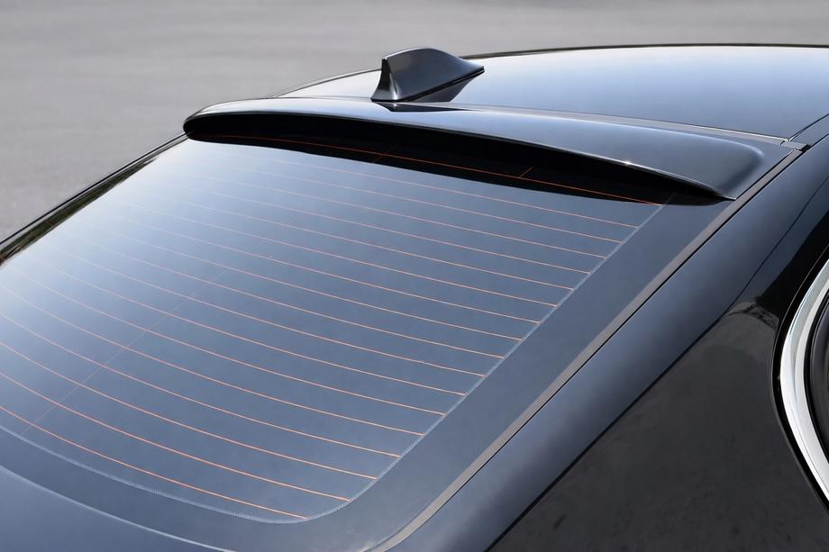 BMW serija 3 E90/E91 2005–2011 Spojler EuroCap (ABS, črni sijaj) Fotografija 2