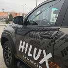 Toyota Hilux 2015– Zgornja letvica vrat (4 kosi, ABS) fotografija 7