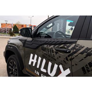 Zgornja letvica vrat (4 kosi, ABS) Toyota Hilux 2015– fotografija 1