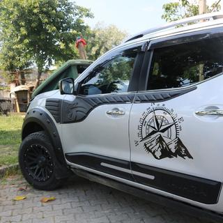 Zgornje letvice vrat (6 kos, ABS) Nissan Navara/NP300 2016– fotografija 1