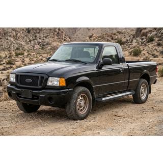 Stranske stopnice Vision New Black (2 kos, aluminij) Ford Ranger 2002–2006 fotografija 1