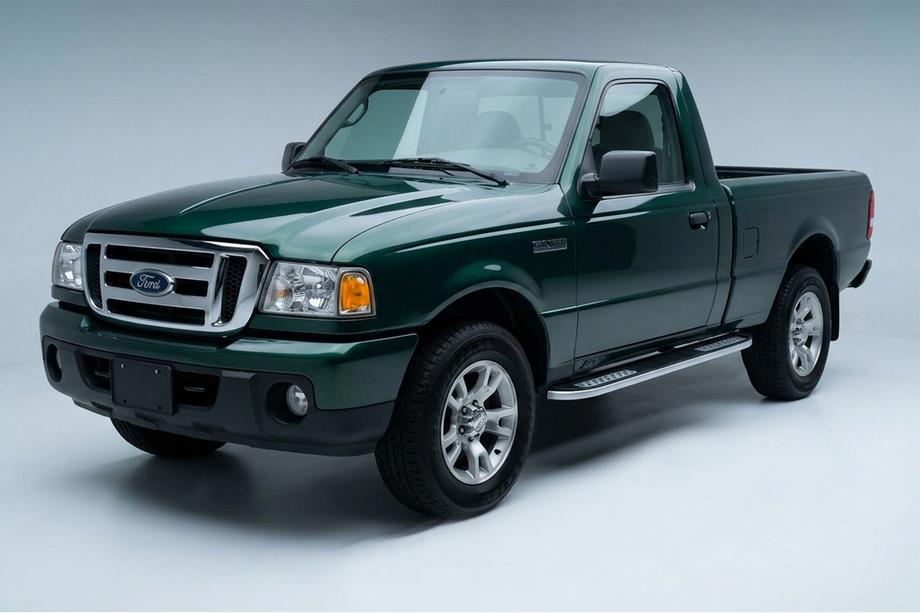 Ford Ranger 2002–2006 Stranske stopnice Tayga V2 (2 kos, aluminij) Image