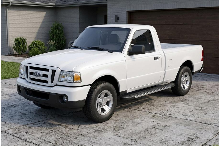 Ford Ranger 2002–2006 Bočne stopnice Duru (2 kosa, aluminij) Image