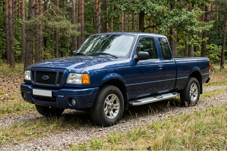 Ford Ranger 2002–2006 Mevsim Grey bočne stopnice (2 kos, aluminij) Image