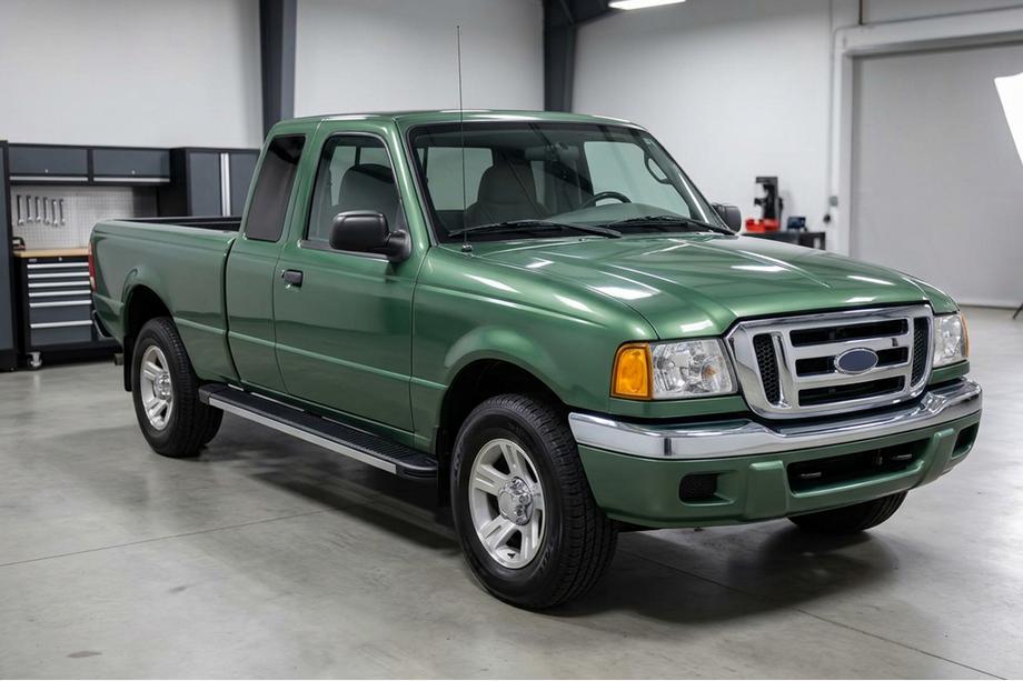 Ford Ranger 2002–2006 Stranske stopnice Maya V1 (2 kosa, aluminij) Image