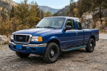 Ford Ranger 2002–2006 Bočne stopnice Maya Blue (2 kos, aluminij) fotografija 1