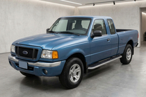 Ford Ranger 2002–2006 Stranski pragovi Maydos V1 (2 kos, aluminij ↗ nerjaveče jeklo) fotografija 1